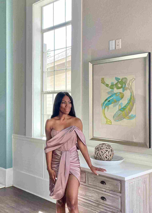 Satin Dress
