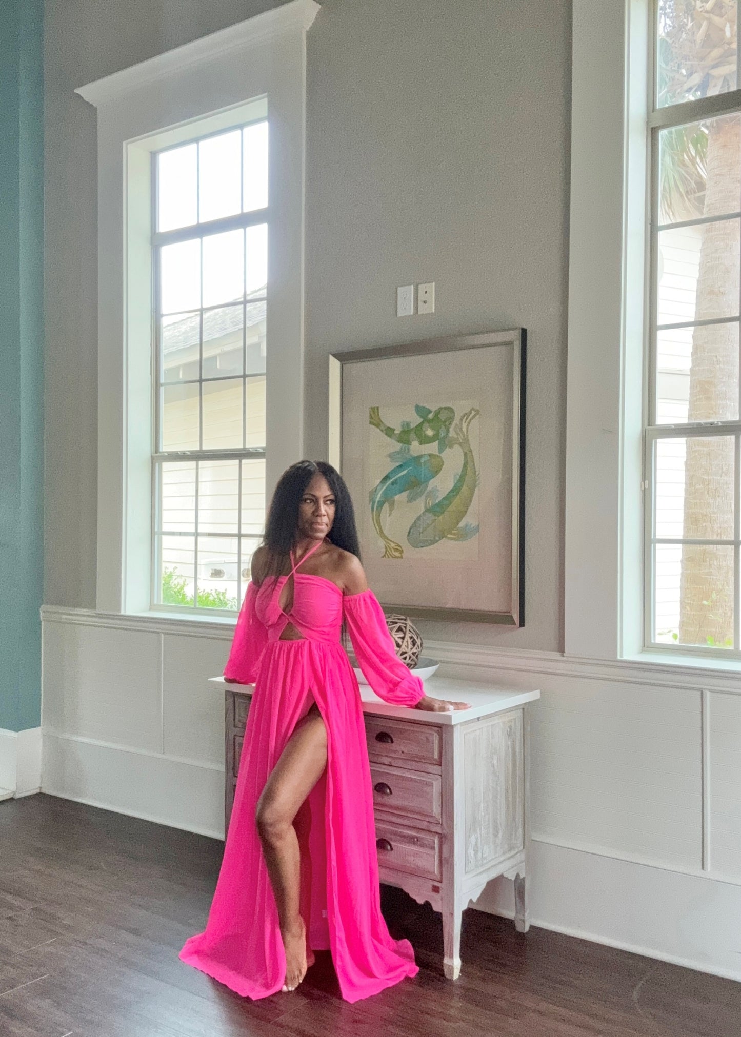 Chiffon Maxi Dress
