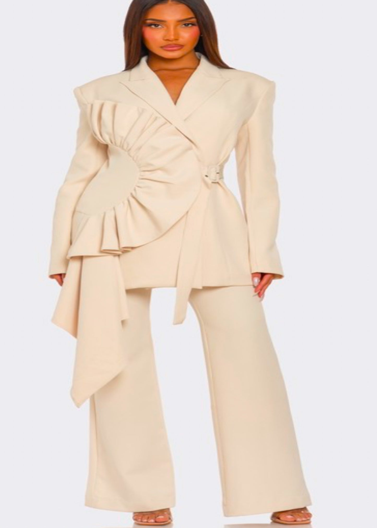 Plus Blazer Pantsuit