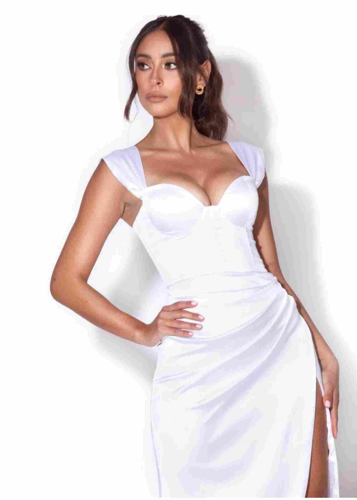 Satin Dress