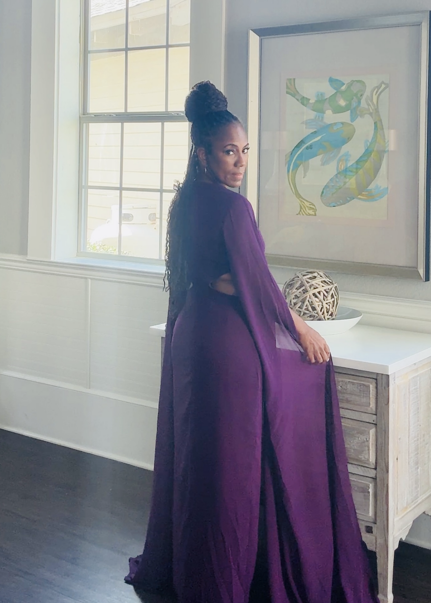Eggplant Dress