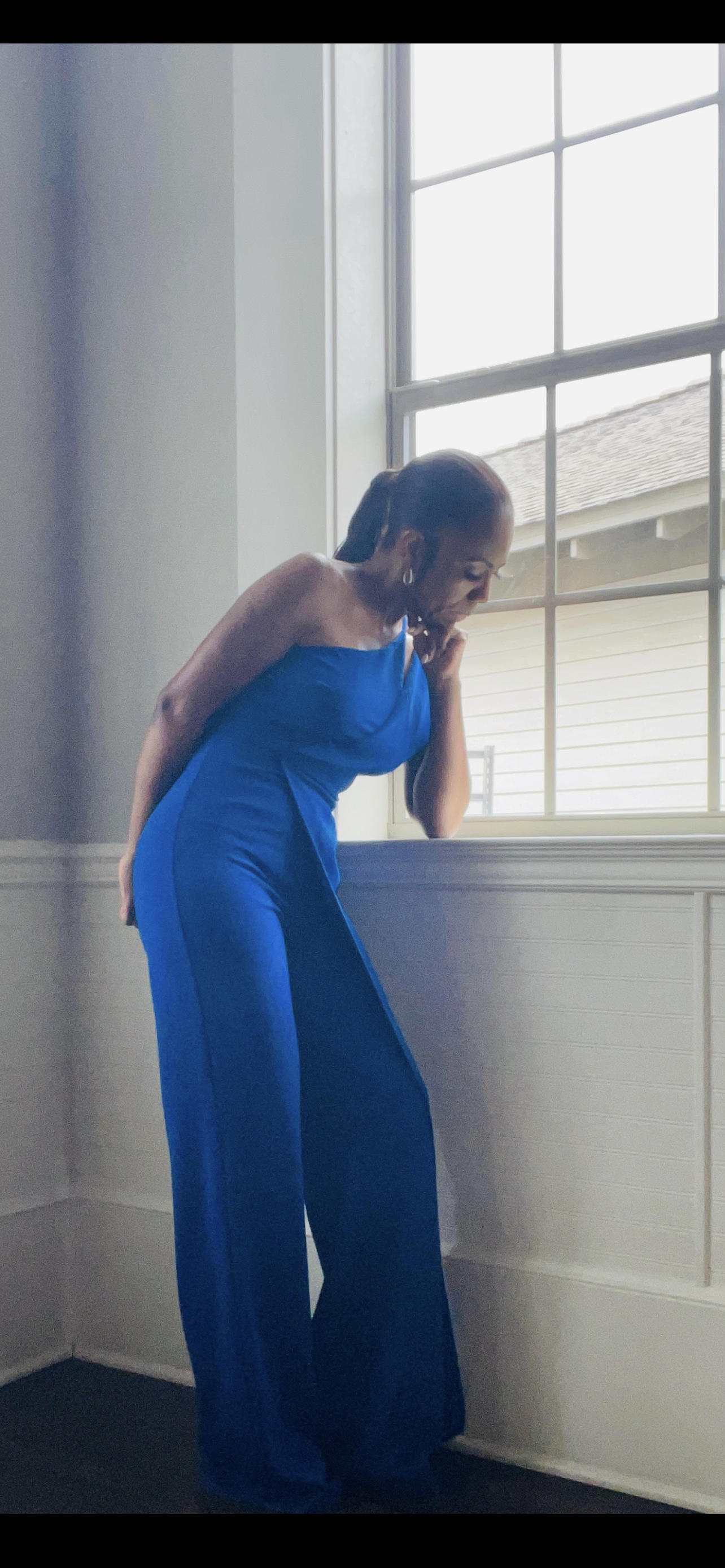 Royal Blue Jumpsuit
