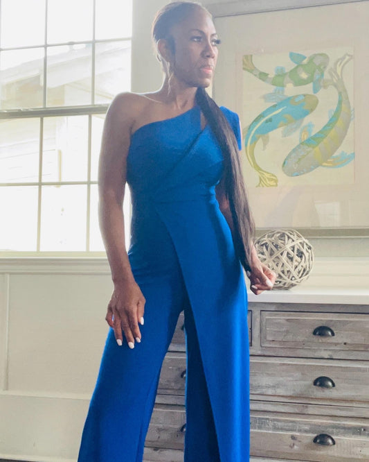 Royal Blue Jumpsuit