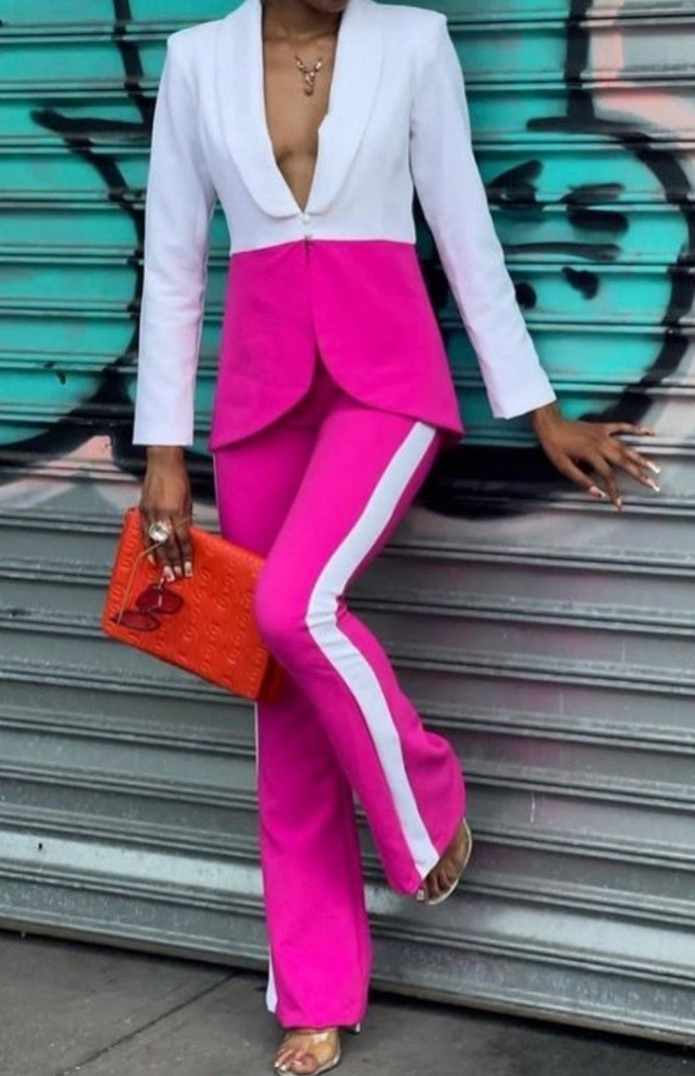 Two Piece Pant Suit