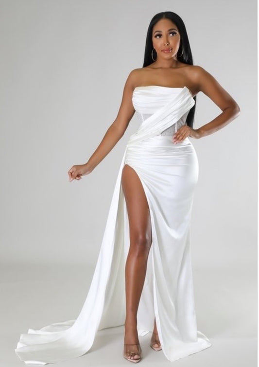 Satin Dress