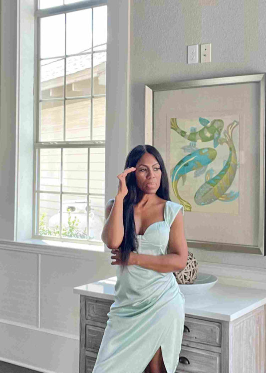 Satin Dress