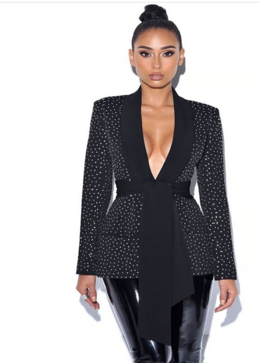 Embellished Blazer