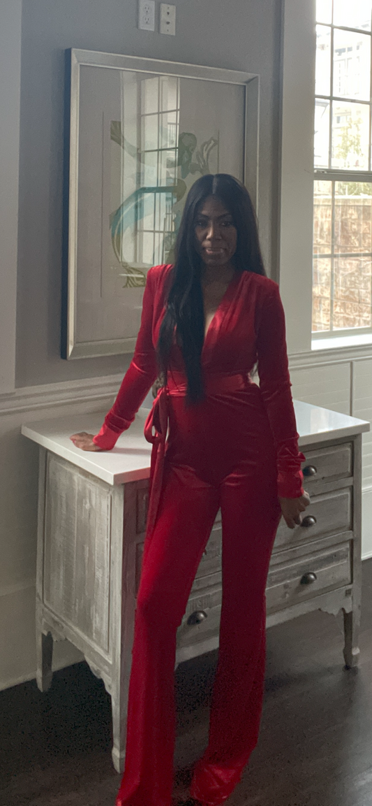 Velvet Jumpsuit