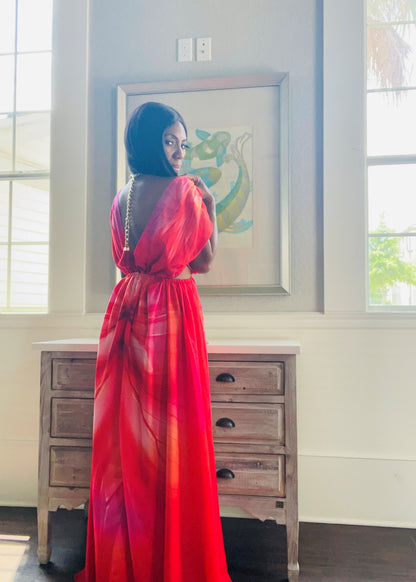 Red Maxi Dress